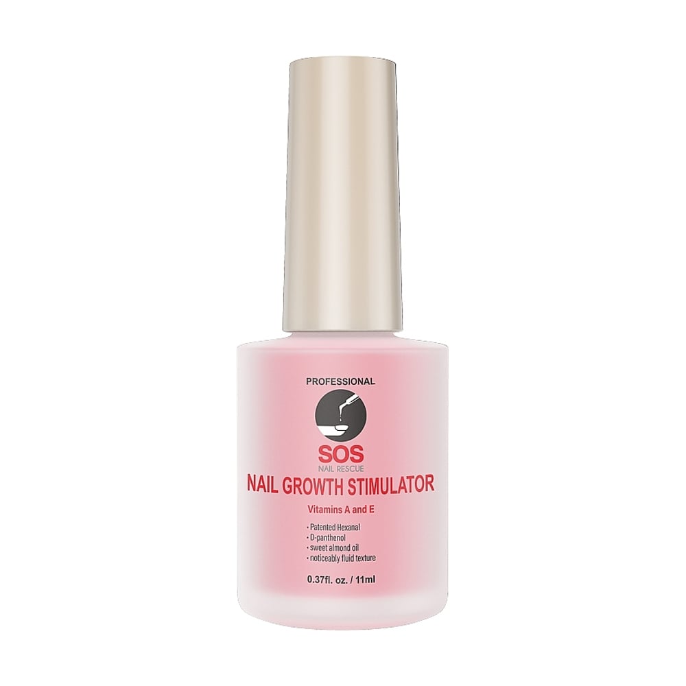 Стимулятор для прискореного росту нігтів SOS Nail Rescue Nail Growth Stimulator, з вітамінами А, Е та гексаналем, 11 мл